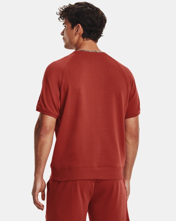 Men's Project Rock Terry Gym Top in Red image number 1